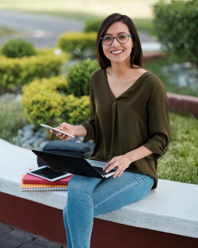 Students Playing in School Yard